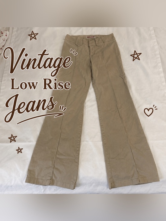 Guess Denim - Guess Vintage Low Rise Jeans in Khaki